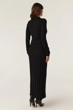 HOLLAND MERINO DRESS (BLACK)