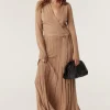 HOLLAND MERINO DRESS (CAMEL)