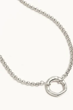 HORIZON ANNEX LINK NECKLACE (STERLING SILVER)