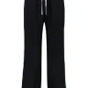 INDIANA WIDE LEG PANTS (BLACK/IVORY STRIPE)