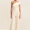 IRENA SIDE SPLIT BUTTON PANT (RICE)