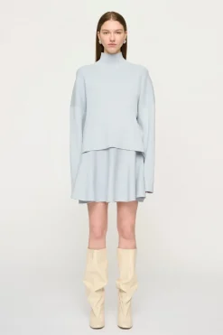 KAYA FLARED SKIRT (CLOUD)