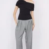 LARSEN DRAPE TOP (BLACK)