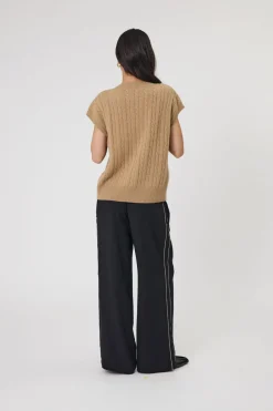 LEGION SIDE STRIPE PANT (BLACK)