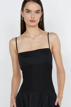 LINA MAXI DRESS (BLACK)