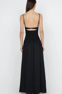 LINA MAXI DRESS (BLACK)