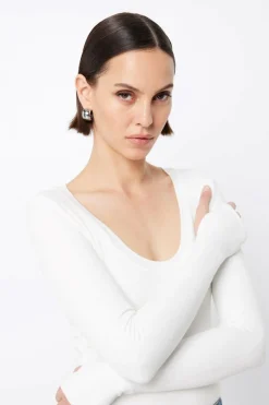 LINCOLN TOP (IVORY)