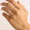 LOVER THIN RING (STERLING SILVER)