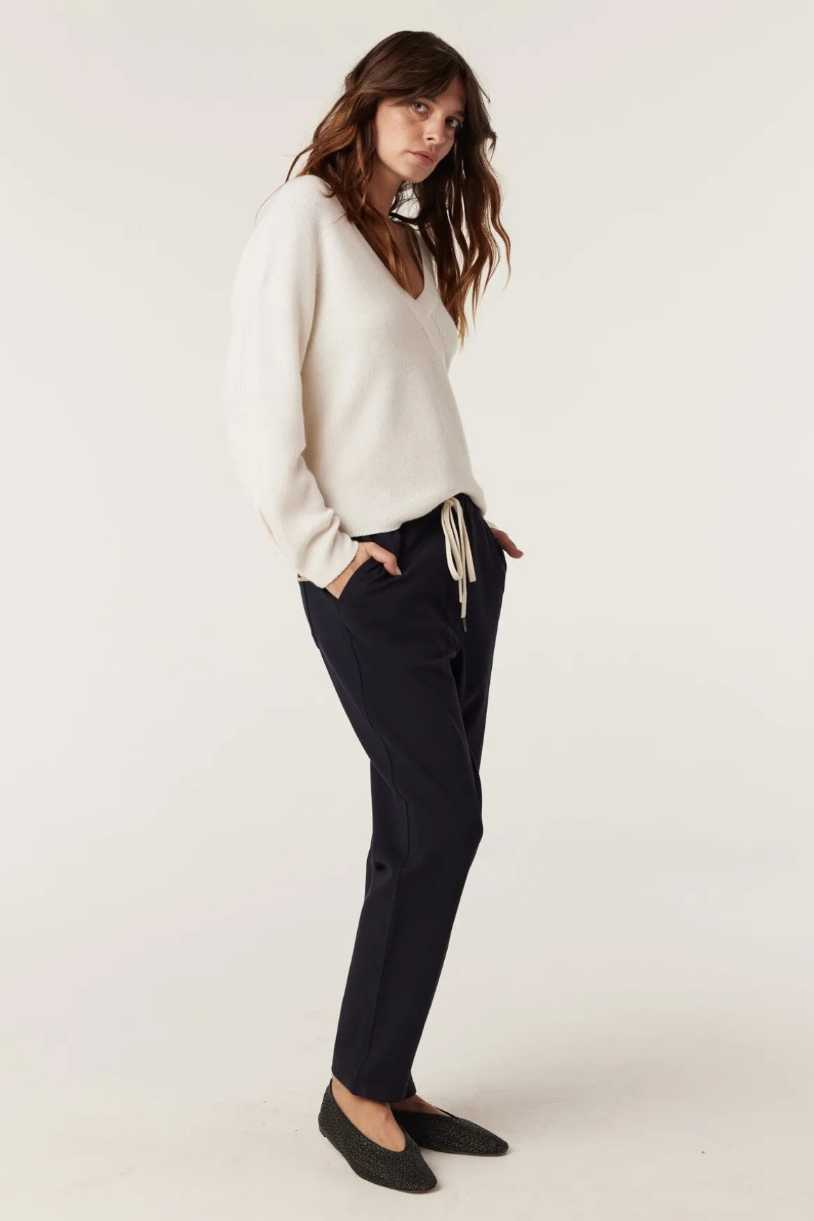LUCA TWILL JOGGER (NAVY)