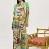LUCKY PACE SILK PANT (MULTI) | PRE ORDER
