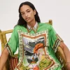 LUCKY PACE SILK SHIRT (MULTI)