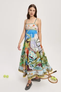 LUCKY PACE SUNDRESS (MULTI)