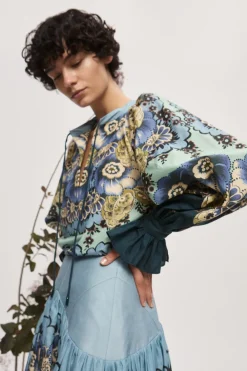 MADALENA TOP (BLUE)