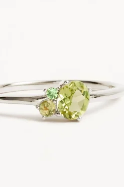 MAGIC OF US RING | AUGUST (PERIDOT/STERLING SILVER)