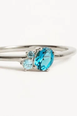 MAGIC OF US RING | DECEMBER (BLUE TOPAZ/STERLING SILVER)