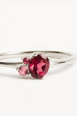 MAGIC OF US RING | JULY (RUBY/STERLING SILVER)