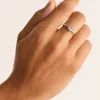 MAGIC OF US RING | MARCH (AQUAMARINE/STERLING SILVER)