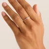MAGIC OF US RING | OCTOBER (PINK TOURMALINE/STERLING SILVER)