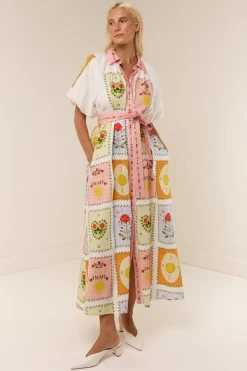 MARLA DRESS (SIESTA TILE) | PRE ORDER