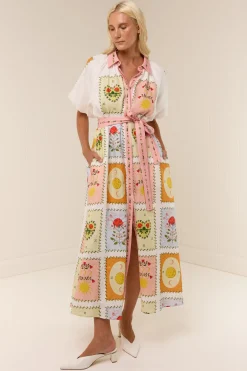 MARLA DRESS (SIESTA TILE) | PRE ORDER