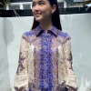 MAXINE BLOUSON SHIRT (PURPLE PAISLEY)