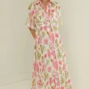 MEMENTO DRESS (SEA GARDEN)