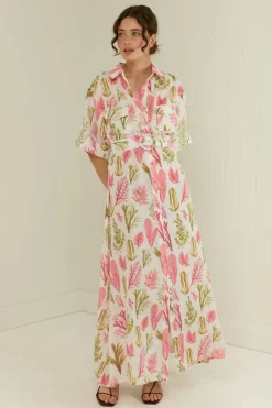 MEMENTO DRESS (SEA GARDEN)