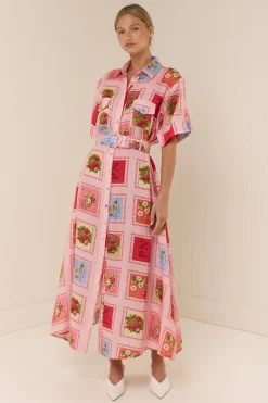 MEMENTO DRESS (STRAWBERRY STAMP)