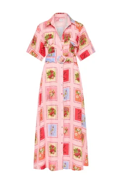 MEMENTO DRESS (STRAWBERRY STAMP)