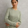 MERINO UNIVERSAL LONG SLEEVE KNIT (CELADON)