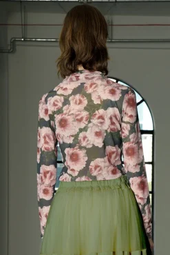 NECK OF THE WOODS TOP (PINK FLORAL)