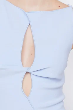 ODEYA MINI DRESS (PERIWINKLE BLUE)