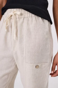 PARADISE LINEN PANT (NATURAL)