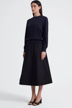 PERKINS SWEATER (DARKEST NAVY)