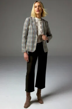 POISE JACKET (MULTI CHECK)