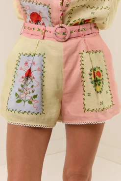 PORTO SHORTS (SIESTA TILE)