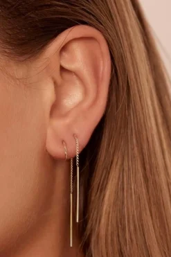 PURITY THREAD EARRING (STERLING SILVER)