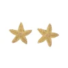 REVERIE STARFISH STATEMENT EARRINGS (GOLD)