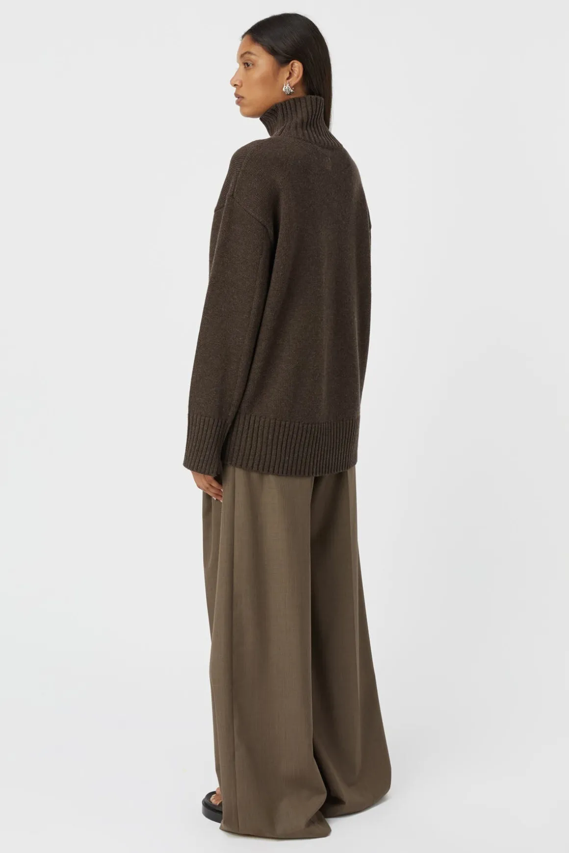 ROMEO 2.0 FUNNEL NECK (CHOCOLATE MELANGE)