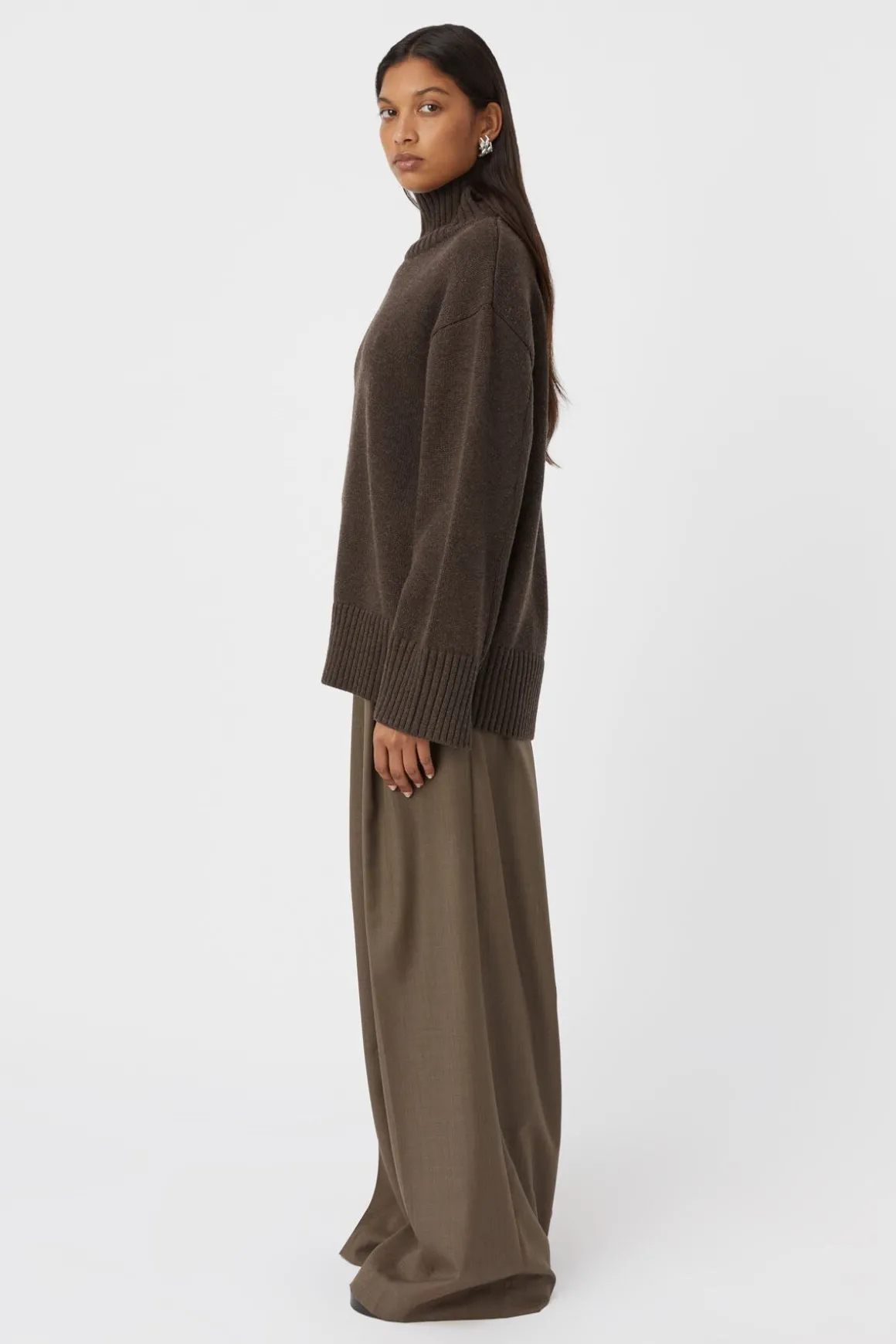 ROMEO 2.0 FUNNEL NECK (CHOCOLATE MELANGE)