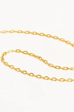 ROUNDED LOTUS PENDANT NECKLACE (18K GOLD VERMEIL)