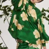 SAGE SILK SHIRT (GREEN)