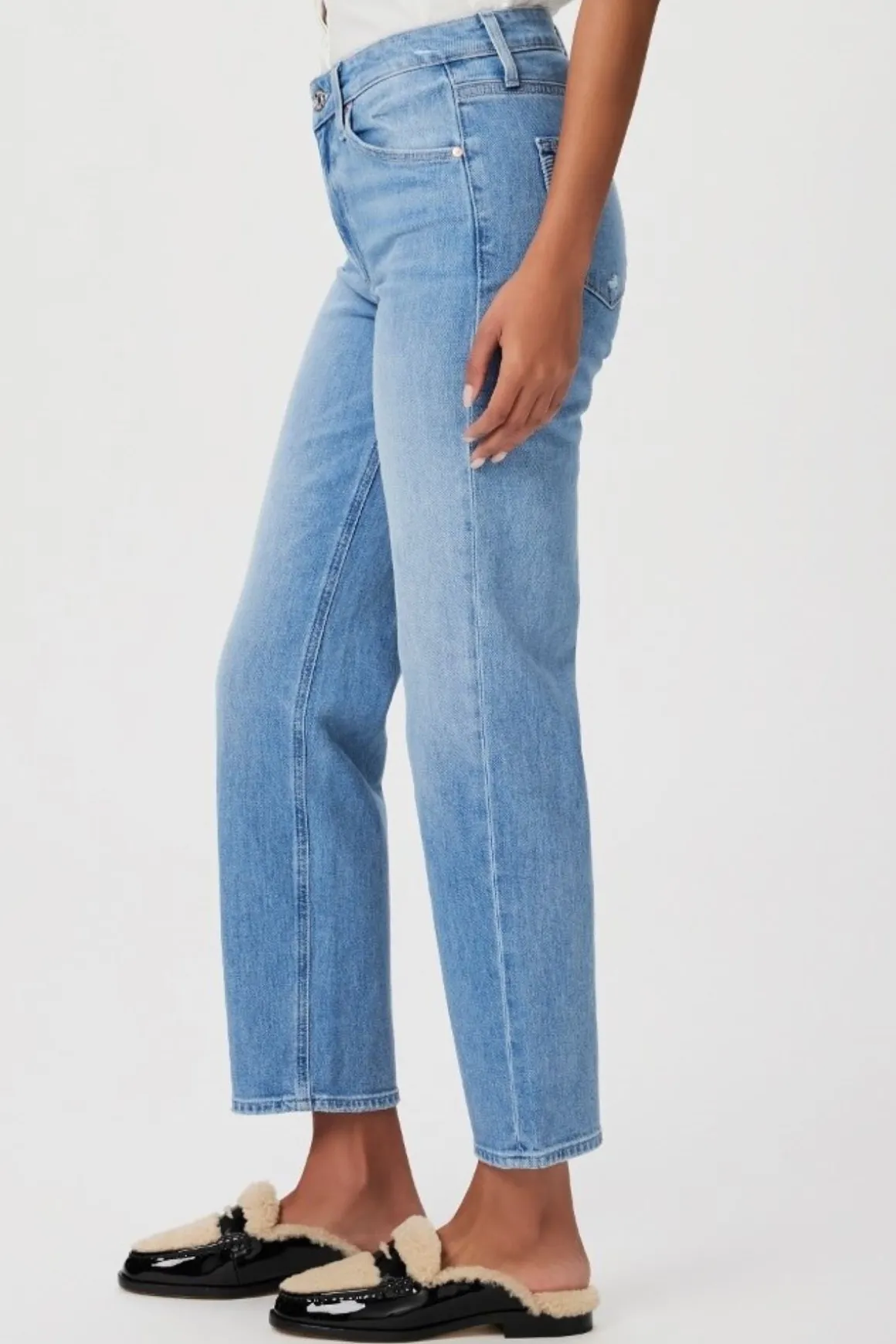 SARAH STRAIGHT ANKLE JEANS (NIGHTINGALE)