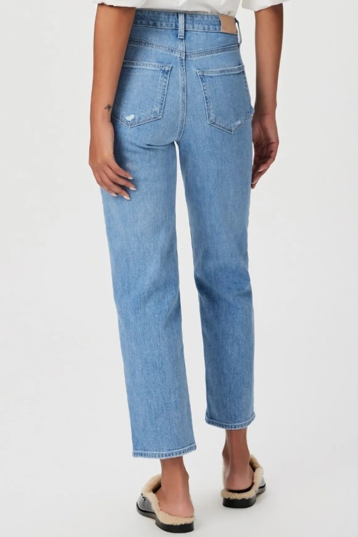 SARAH STRAIGHT ANKLE JEANS (NIGHTINGALE)