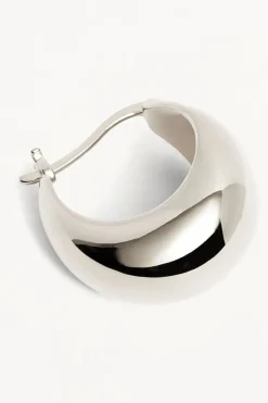 SUNKISSED LARGE HOOPS (STERLING SILVER)