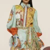 SURREALIST SUMMER MINI SHIRTDRESS (MULIT)