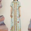 SURREALIST SUMMER SHIRTDRESS (MULTI)