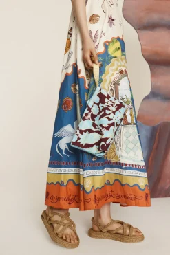 SURREALIST SUMMER SUNDRESS (MULTI)