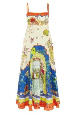 SURREALIST SUMMER SUNDRESS (MULTI)