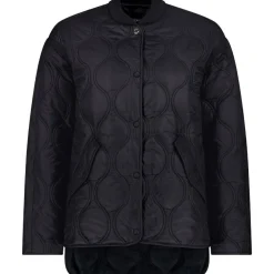 TALEI QUILT BOMBER (BLACK)